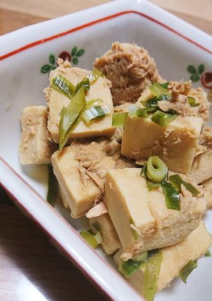 栄養満点♡高野豆腐のツナ煮-レシピのメイン写真