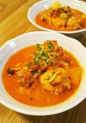 トマト嫌いに♪簡単圧力鍋でトマトシチュー-レシピのメイン写真