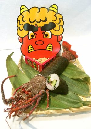 超豪華！まるごと伊勢海老の恵方巻き-レシピのメイン写真