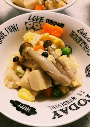 簡単に出来る！高野豆腐の卵とじ-レシピのメイン写真