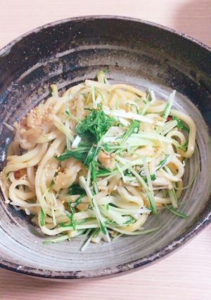 和風ペペロンチーノうどん-レシピのメイン写真