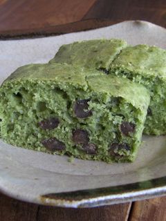 卵・乳なし♪抹茶大納言パウンドケーキ-レシピのメイン写真