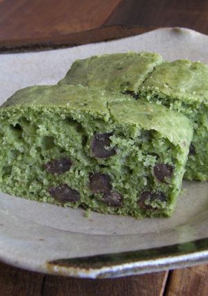 卵・乳なし♪抹茶大納言パウンドケーキ-レシピのメイン写真