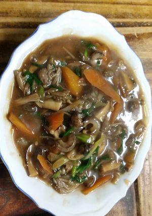 なまこ中華あんかけ-レシピのメイン写真