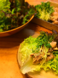 簡単!豚しゃぶのレタス巻き-レシピのメイン写真