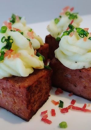 お洒落ミートローフケーキ-レシピのメイン写真