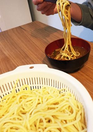 食べ過ぎ注意！カレーつけ麺-レシピのメイン写真