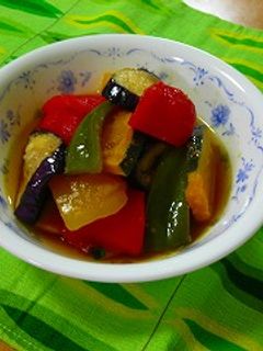 野菜の素揚げマリネ-レシピのメイン写真