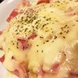【簡単】じゃがいもとベーコンのチーズ焼き