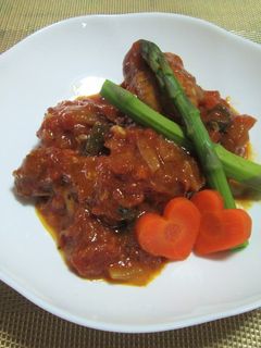 作り置きOK!チキンのトマト煮込み-レシピのメイン写真