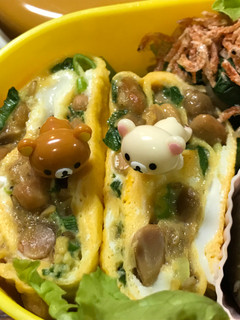 胡麻油香る☆納豆の卵焼き-レシピのメイン写真