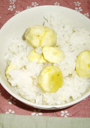 栗ご飯-レシピのメイン写真