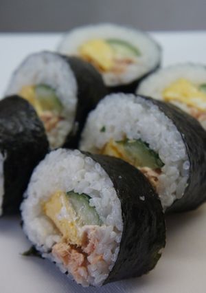 節分の恵方巻に☆巻き寿司☆ツナマヨ-レシピのメイン写真