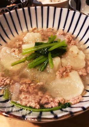 かぶのそぼろ煮-レシピのメイン写真