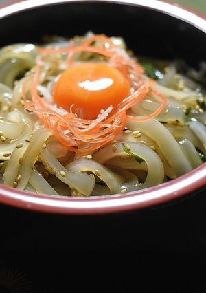 簡単すぎるイカ月見丼-レシピのメイン写真