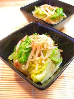 ✿もやしと白菜のおかかポン酢和え✿-レシピのメイン写真