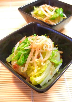 ✿もやしと白菜のおかかポン酢和え✿-レシピのメイン写真