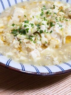 肉なしでも美味しい!塩麹麻婆豆腐!-レシピのメイン写真