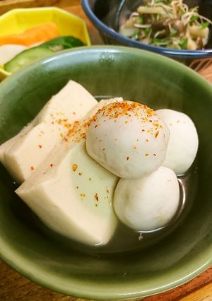 高野豆腐と里芋の煮物-レシピのメイン写真