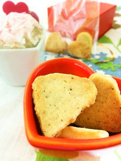 バレンタインに♡塩レモンペッパークッキー-レシピのメイン写真