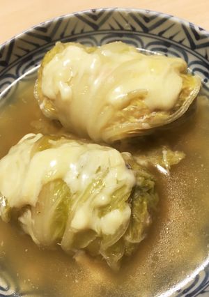 チーズかけ和風ロール白菜-レシピのメイン写真