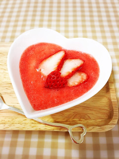 ふんわぁ〜り♡苺のムース-レシピのメイン写真
