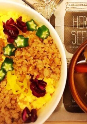 簡単！すぐ出来る♡絶品鶏そぼろ丼♡-レシピのメイン写真