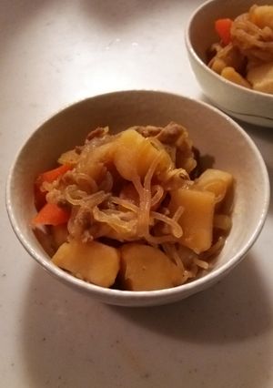 簡単水なし肉じゃが-レシピのメイン写真