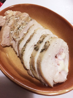 レンジで♡鶏ハムチーズロール-レシピのメイン写真