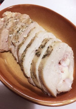 レンジで♡鶏ハムチーズロール-レシピのメイン写真