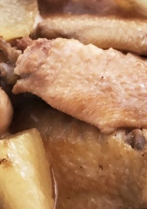 簡単、放ったらかし!手羽先のトロトロ煮-レシピのメイン写真