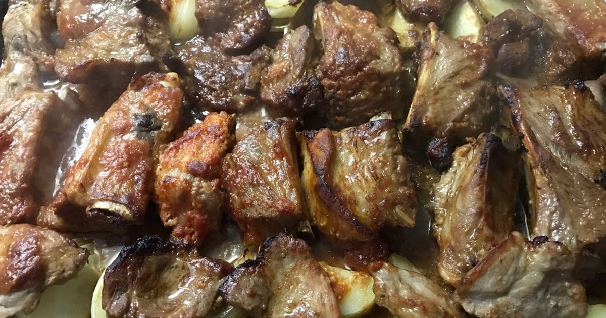 スペアリブページ 焼いて煮込むだけで簡単！】柔らかホロホロ！絶品スペアリブの