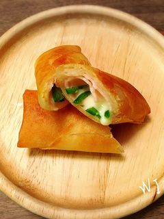 簡単ピザ春巻き-レシピのメイン写真