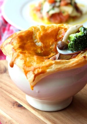 鮭のクリームシチューパイ包み☆-レシピのメイン写真
