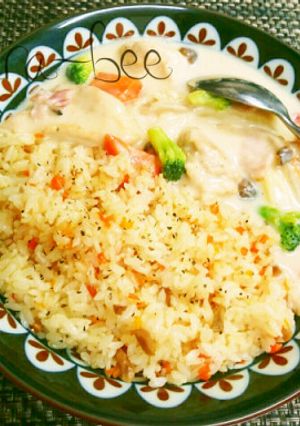 シチューと食べたい♡簡単激ウマ人参ピラフ-レシピのメイン写真