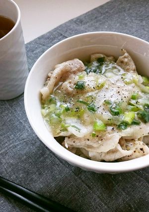 簡単♪がっつり塩だれ豚丼♪-レシピのメイン写真