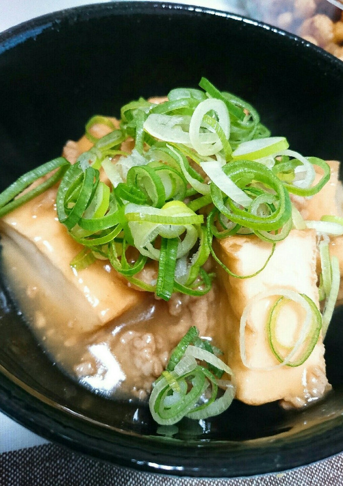 厚揚げ◎とろみ餡で身体ポカポカ♪-レシピのメイン写真