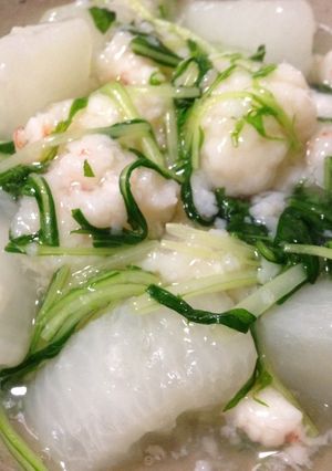 海老団子大根スープ煮-レシピのメイン写真