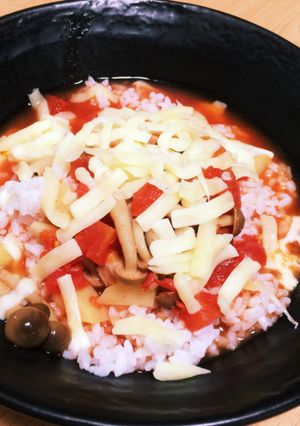 簡単 トマトチーズリゾット-レシピのメイン写真
