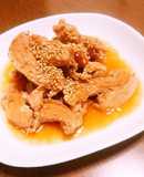 簡単おつまみ!!鶏ヤゲン軟骨の甘辛煮