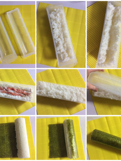 100均容器でなんでも巻いちゃえ恵方巻き-レシピのメイン写真