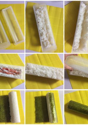 100均容器でなんでも巻いちゃえ恵方巻き-レシピのメイン写真