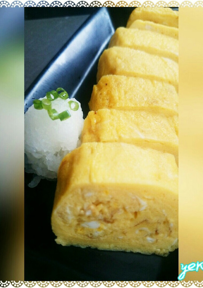 ＊優しい甘さのふんわりだし巻き玉子＊-レシピのメイン写真