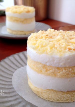 材料3つ！至福の♡ヨーグルトチーズケーキ-レシピのメイン写真