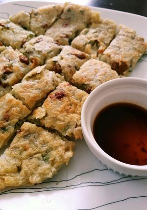 夕飯の余り物で納豆チヂミ-レシピのメイン写真