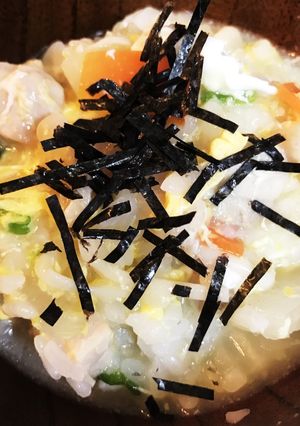 鳥雑炊-レシピのメイン写真