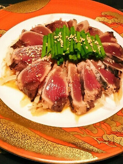 カツオのたたき*手作りかけダレ-レシピのメイン写真