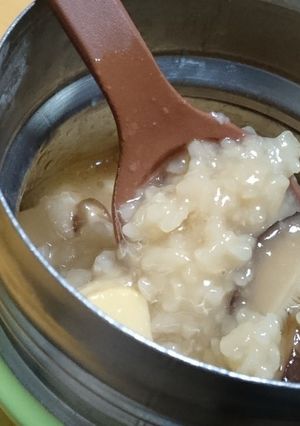 スープジャーde中華おこわ風粥-レシピのメイン写真