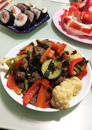 セロリの牛肉が美味しい！簡単料理-レシピのメイン写真