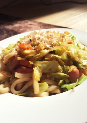 野菜たっぷり焼きうどん-レシピのメイン写真
